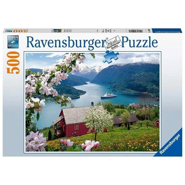 Ravensburger puzzle - Skandinavija -500 delova