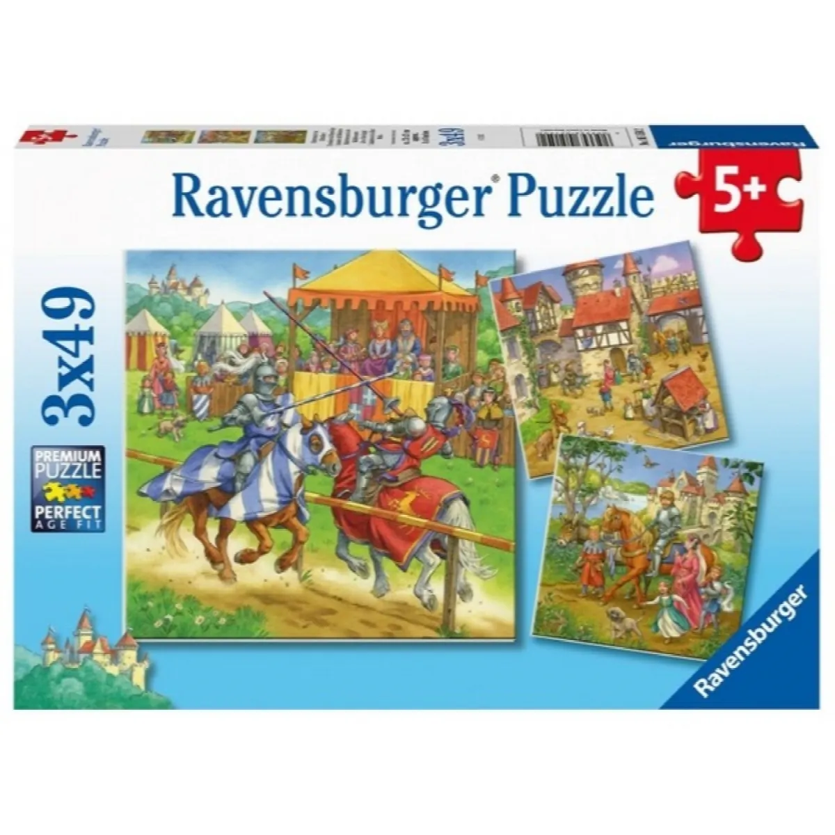 Ravensburger puzzle (slagalice) - Borba vitezova u srednjem veku