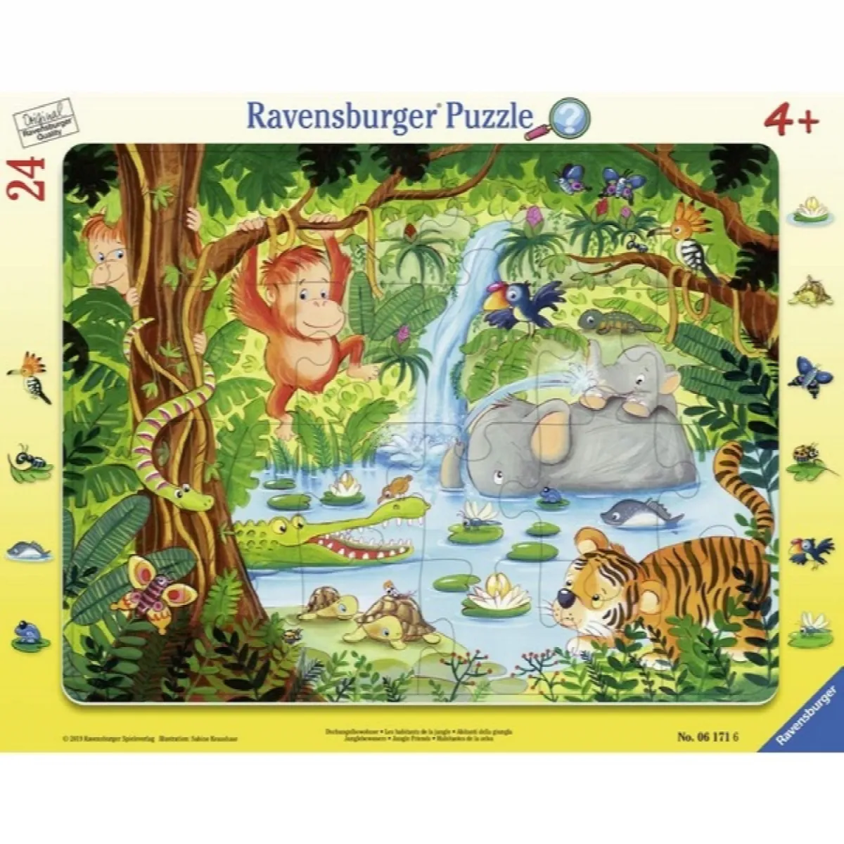 Ravensburger puzzle (slagalice) - Drugari iz džungle