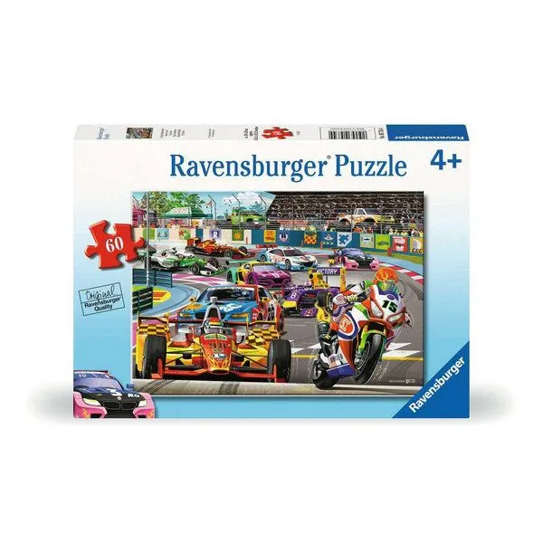 Ravensburger puzzle - Trka - 60 delova