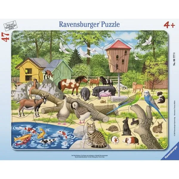 Ravensburger puzzle - U zoološkom vrtu - 47 delova