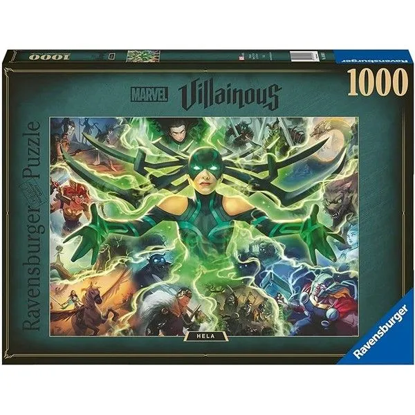 Ravensburger puzzle - Villainous Hela - 1.000 delova