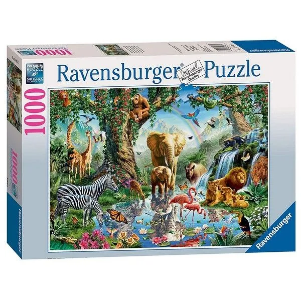 Ravensburger puzzle - Zabava u džungli - 1000 delova