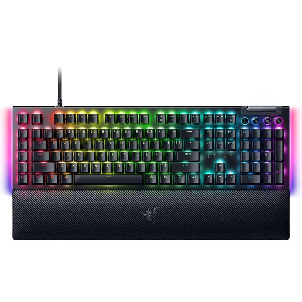 RAZER BlackWidow V4 - Mechanical Gaming Keyboard (Green Switch) - US Layout - FRML