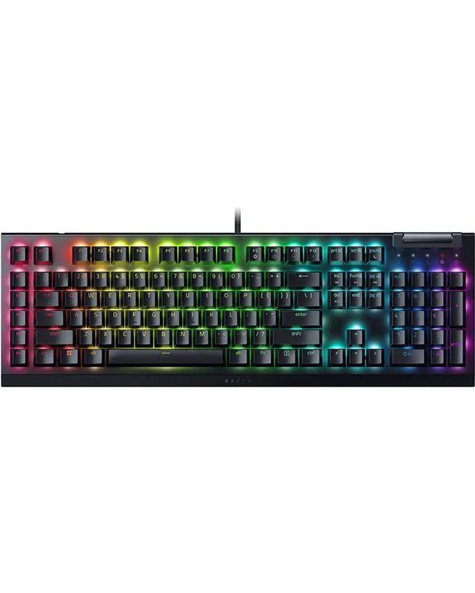 RAZER Mechanical Gaming Keyboard BlackWidow V4 X Green Switch