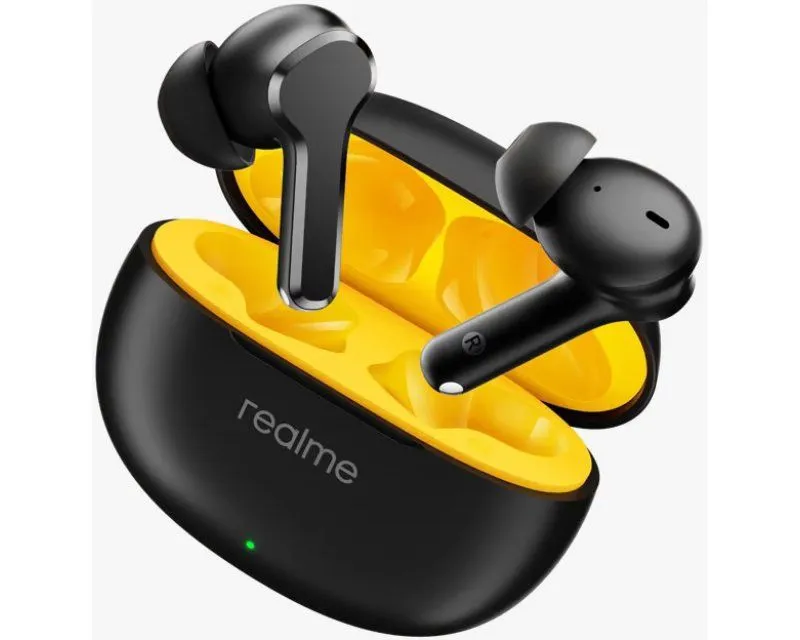 REALME Bluetooth slušalice T110 RMA2306 Punk, crna/žuta