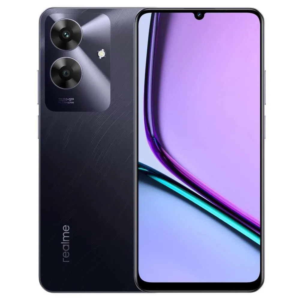 REALME Note 60 4/128GB, crna