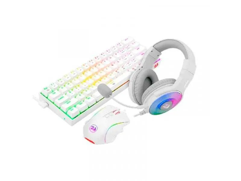 REDRAGON Gejmerski set 3 u 1 Combo S129W US (Bela)