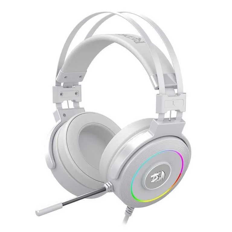 REDRAGON Gejming slušalice Lamia 2 H320 RGB sa postoljem/ bele