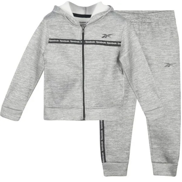 REEBOK komplet trenerka za dečake, siva