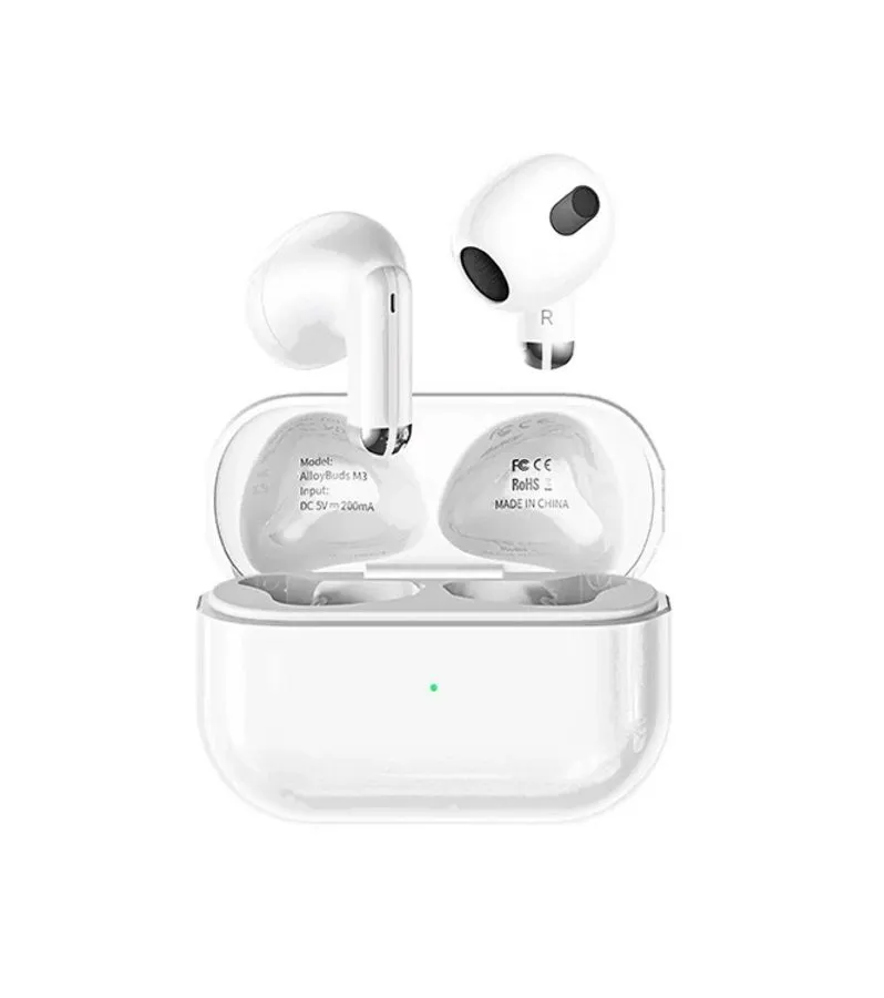REMAX Bluetooth slušalice M3, Zinc Alloy, bela