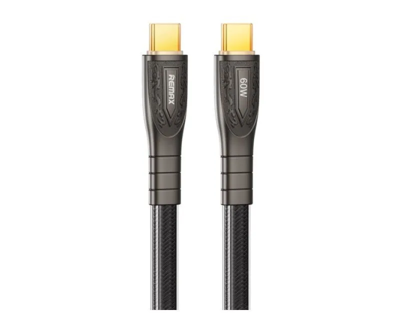 REMAX DATA Kabl Prime TIP C na TIP C RC-C166 60W/ 1.2m/ crna