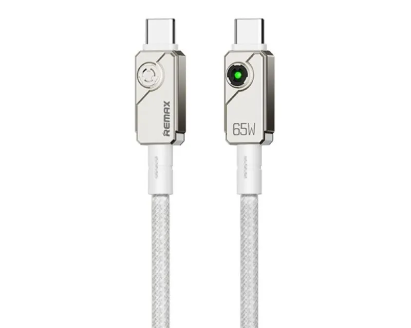 REMAX Kabl Swift Fast charging pleteni data kabl 1.2M C36 65W(C-C)/ bela