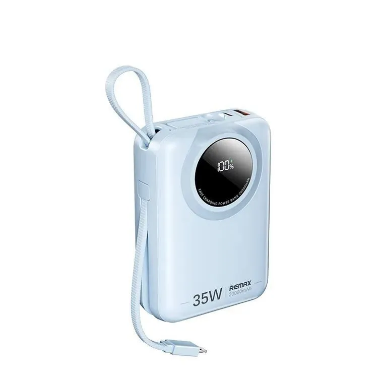 REMAX Power Bank RPP-73, 35W, 20000mAh, plava