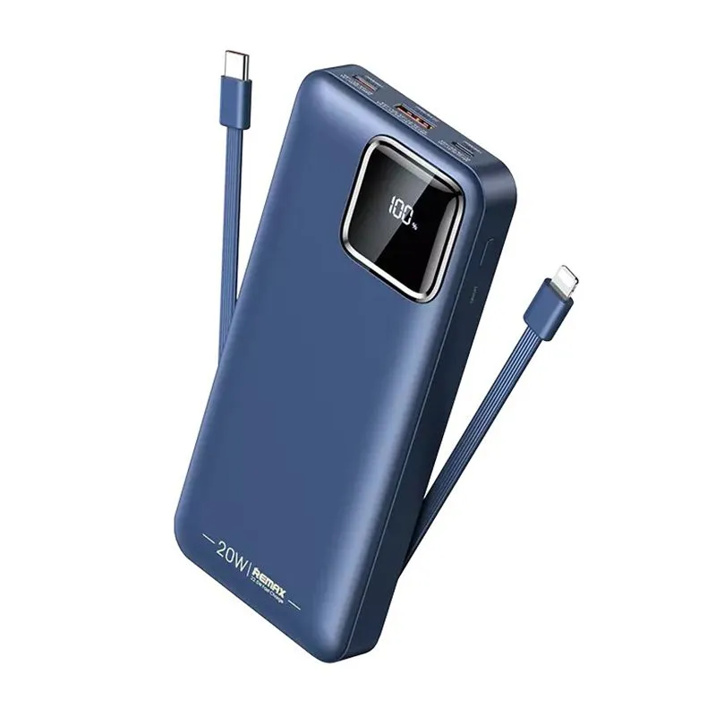 REMAX Power bank Suji series RPP-500 20W+22.5W 10000mAh PD+QC, bela