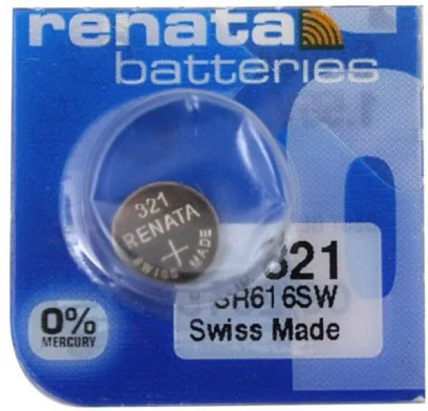 RENATA Baterija 321 1,55V Srebro oksid, 1kom
