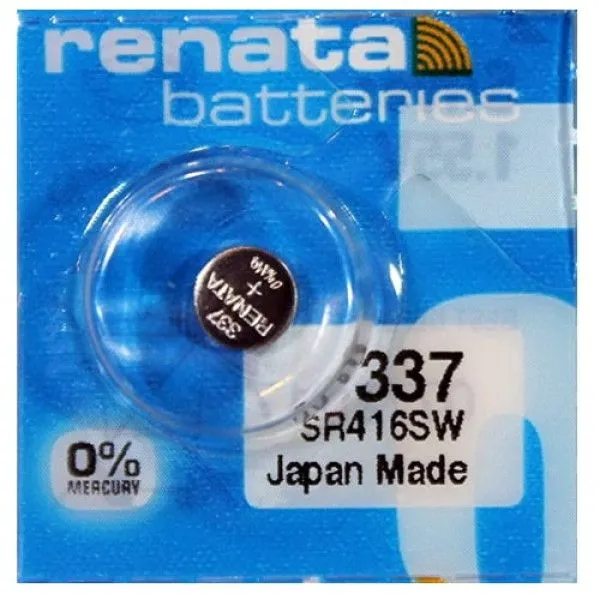 RENATA Baterija 337 1,55V Srebro oksid, 1kom
