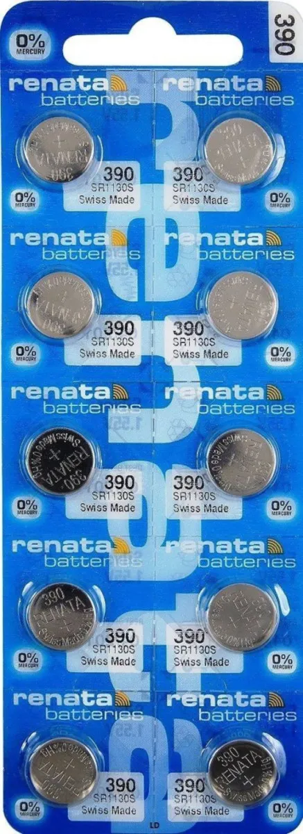 RENATA Baterija 390 1,55V Srebro oksid, 1kom