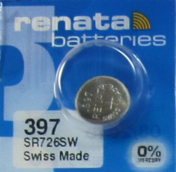 RENATA Baterija 397 1,55V Srebro oksid, 1kom