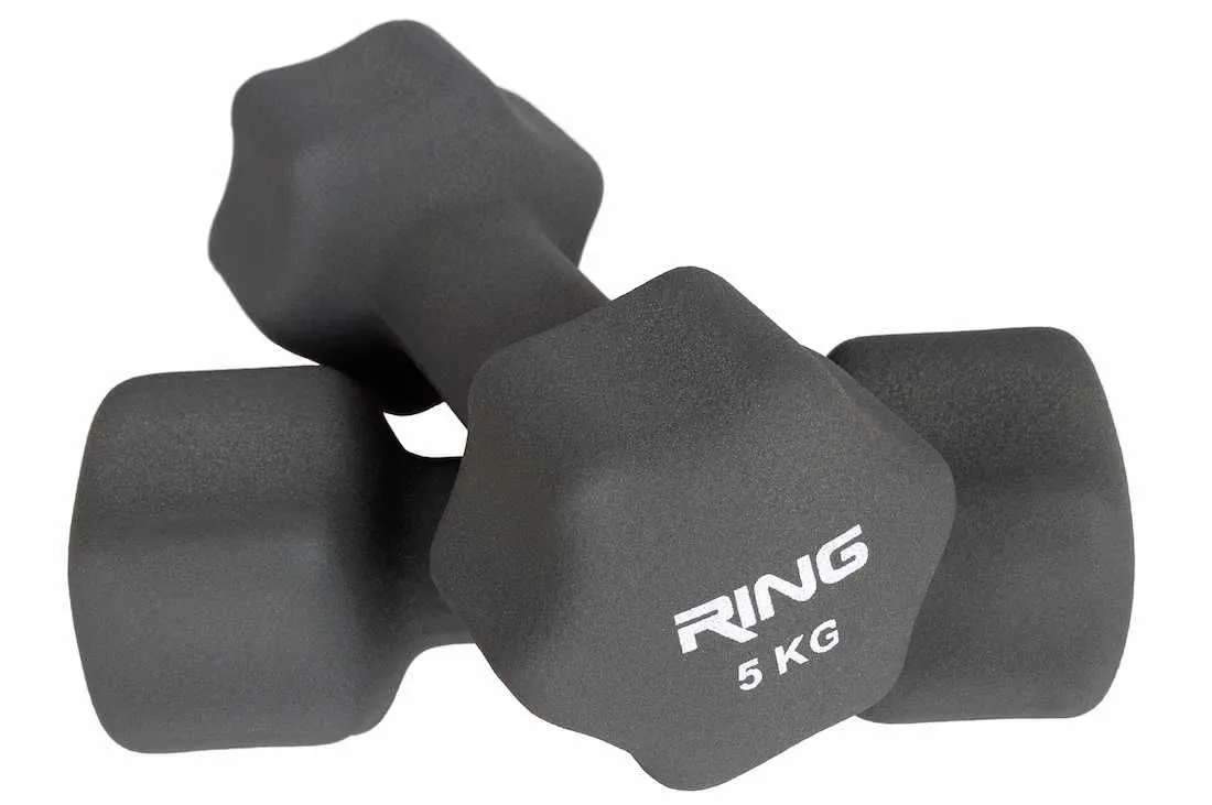 RING Bučice za aerobik 2x5kg - RX DB2133-5