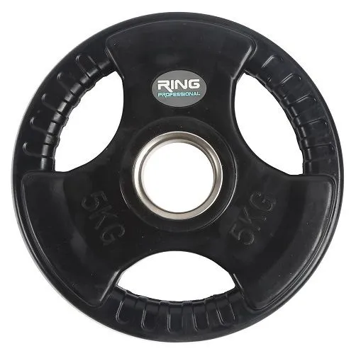 RING Olimpijski tegovi gumirani 2x5 kg-RX WP015-5