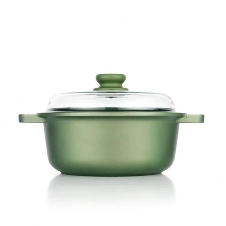 RISOLI  Dr green serpa  sa staklenim poklopcem 24 cm