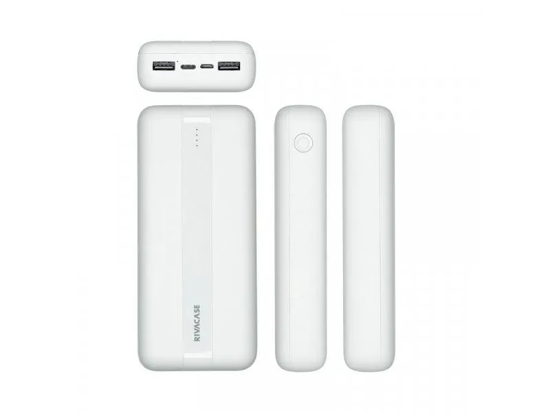 RIVACASE Power Bank VA 2081 20000mAh, bela