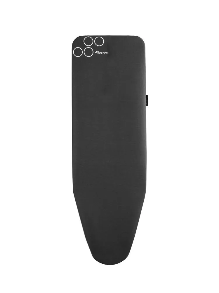 ROLSER Navlaka za dasku za peglanje troslojna 44x125cm, crna