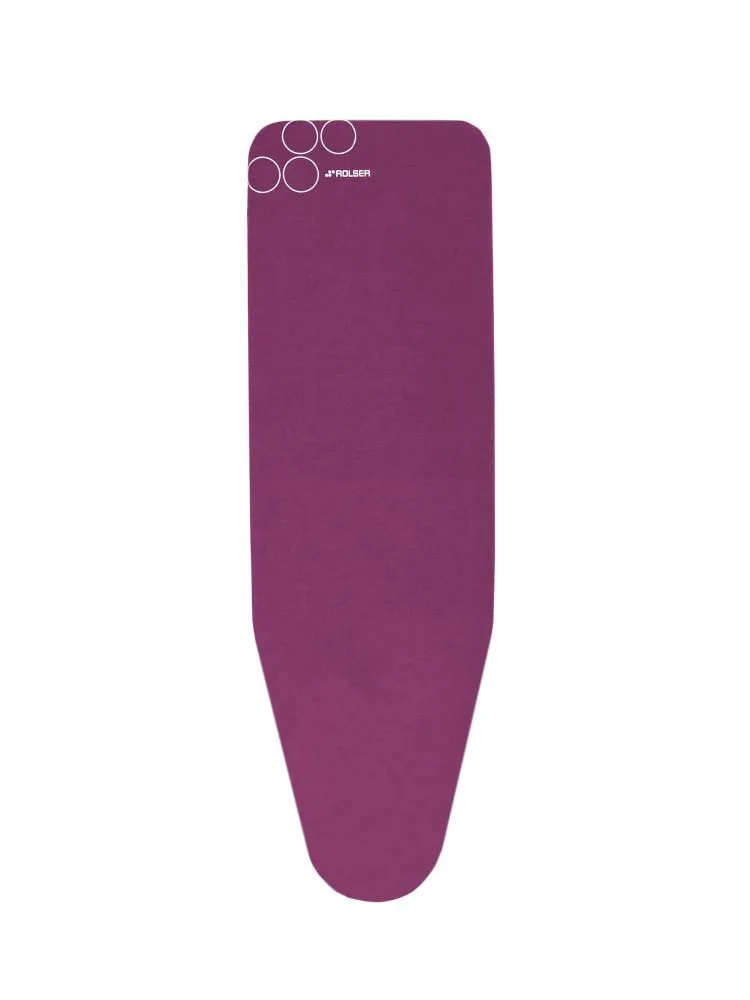 ROLSER Navlaka za dasku za peglanje troslojna 44x125cm, ljubičasta