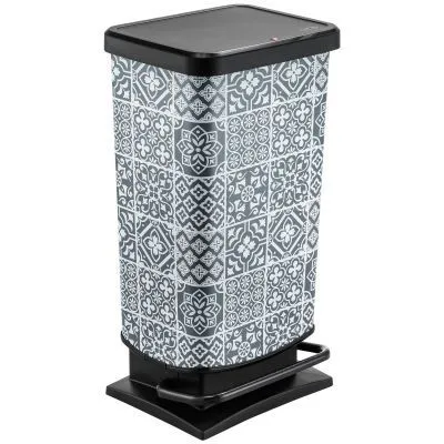 ROTHO Kanta za otpatke Paso 40L, crna/bela
