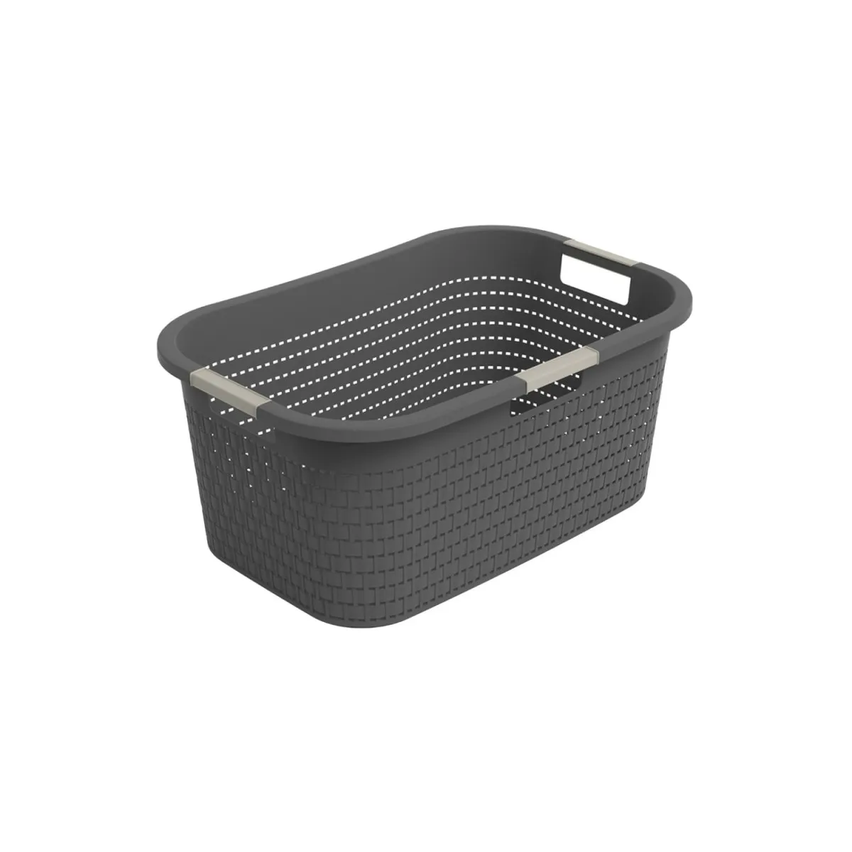 ROTHO Korpa za veš 40L Country, siva