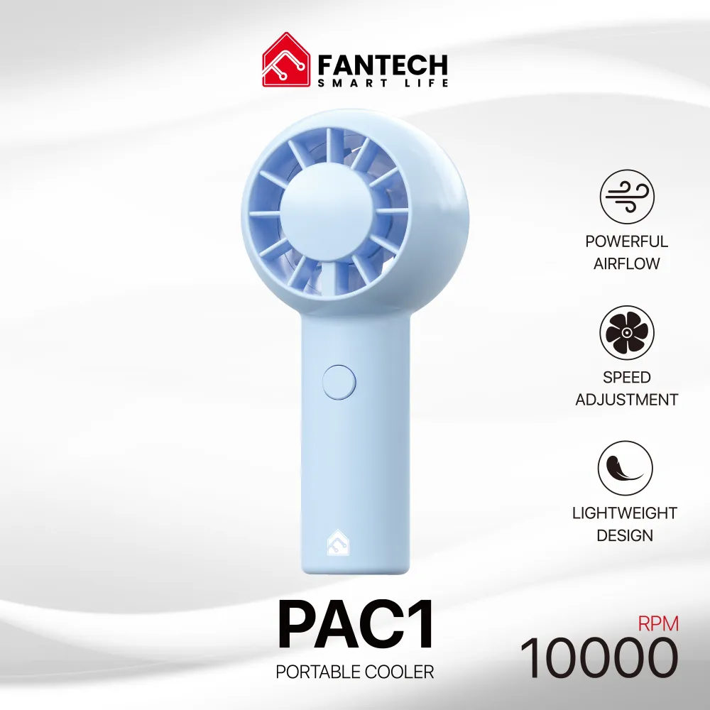 Ručni ventilator Fantech PAC1 plavi
