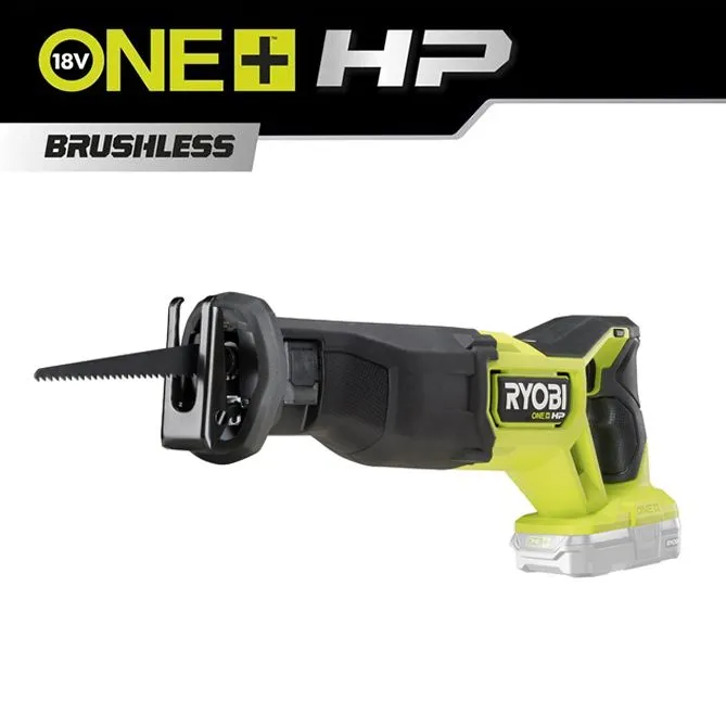 RYOBI Aku. sabljasta testera, bez četkica, 18V ONE+ HP RRS18X-0