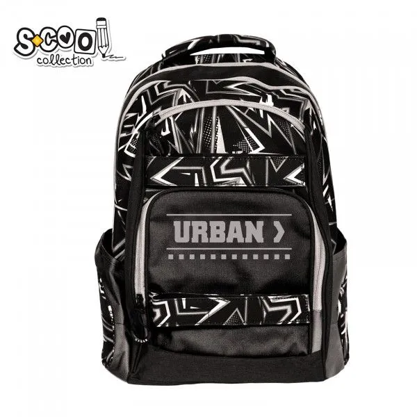 S-COOL Anatomski Ranac Urban Black lines SC1647