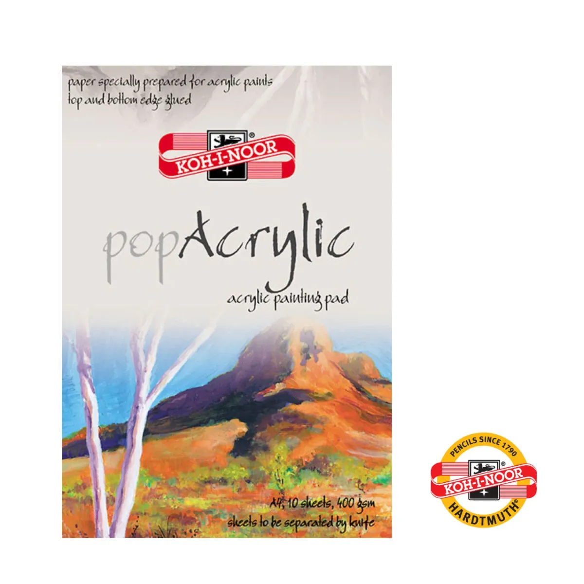 S-COOL Blok za crtanje Acrylic A4 10 listova