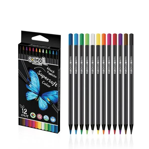 S-COOL Drvene boje Super soft black wood 1/12 SC2492