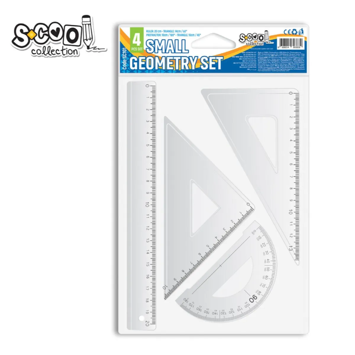 S-COOL Geometrijski set, manji sc101