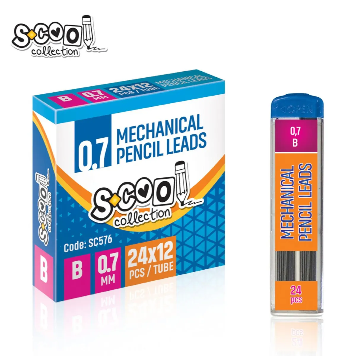 S-COOL Grafitna mina 0.7 B sc576