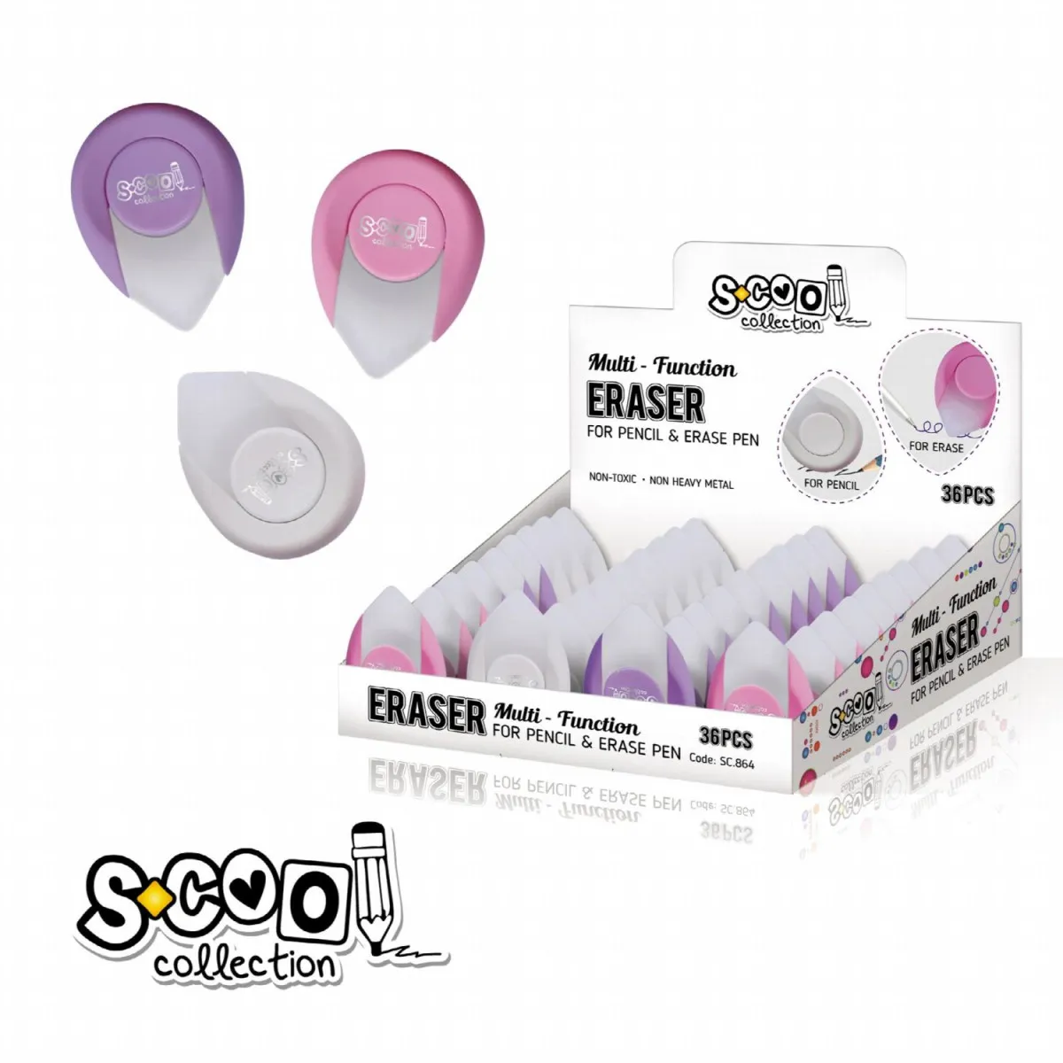 S-COOL Gumica Multi-function SC864-set 1/36