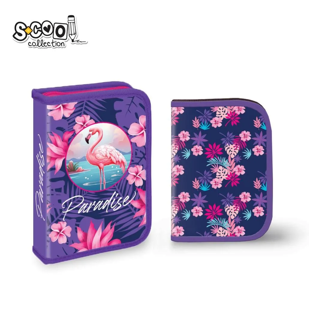 S-COOL Pernica Flamingos jednodelna/ puna sa dva flepa SC2899