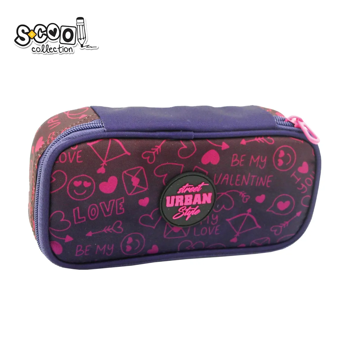 S-COOL Pernica prazna 1 zip urban 23*11*6cm sc3190