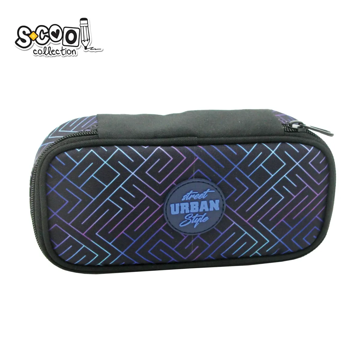 S-COOL Pernica prazna 1 zip urban 23*11*6cm sc3192
