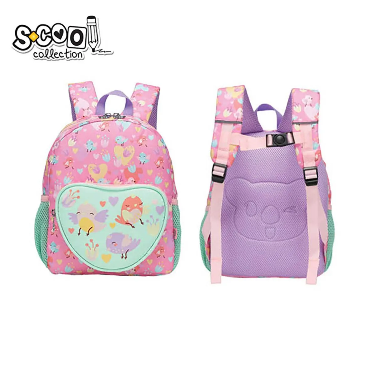 S-COOL Ranac za vrtić- predškolsko My first backpack Bird SC1562