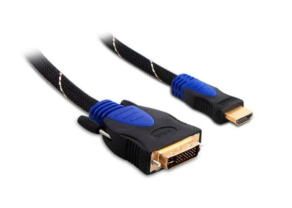 S-LINK Kabl SLX-310 HDMI na DVI 24 + 1M Gold, 1,5m