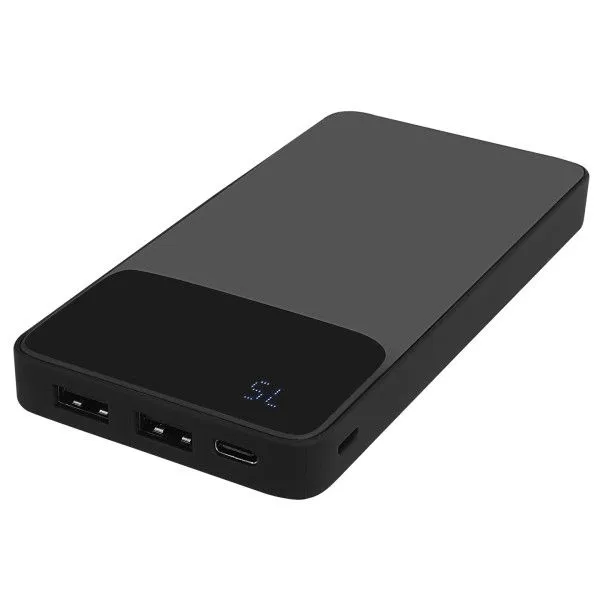 S-LINK Powerbank P107, LCD, 10W, 10000 mAh, crna