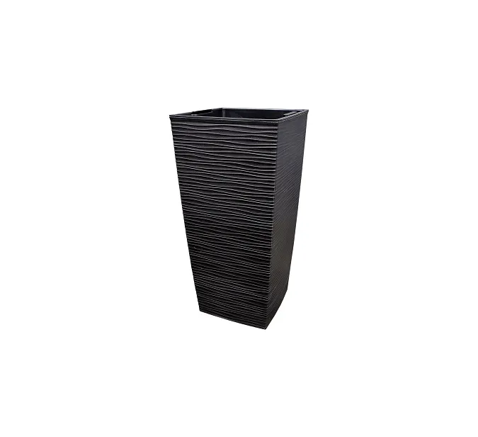 Saksija finesa 25x25xh46,5cm antracit