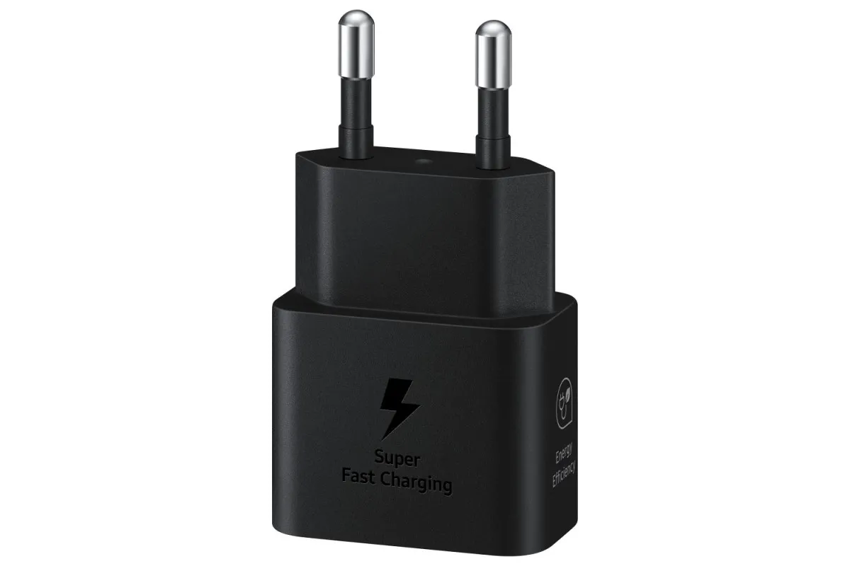 SAMSUNG Kućni punjač EP-T2510 sa kablićem 25W, crna