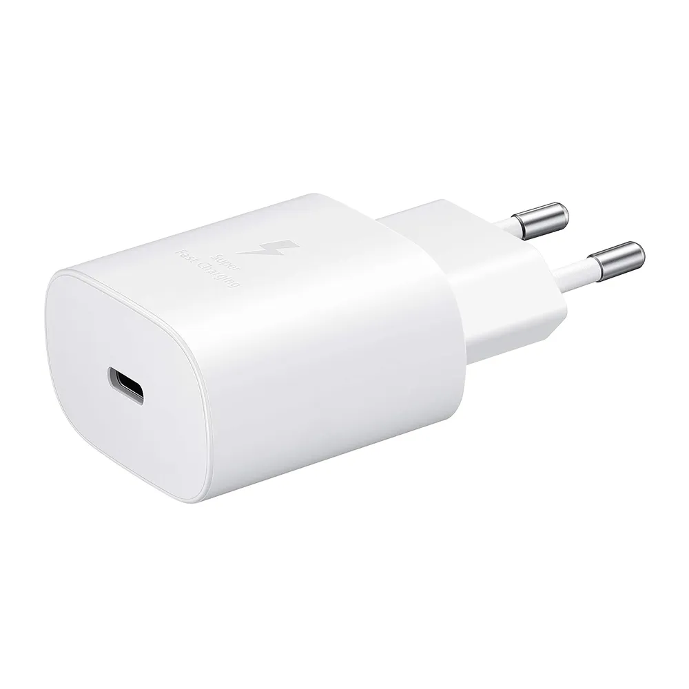 Samsung kućni punjač PD 3A 25W Type C bez kabla beli BULK (EP-TA800NWE)