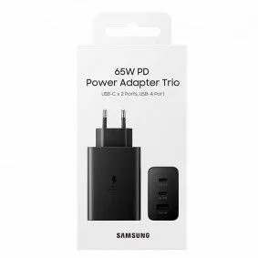 SAMSUNG Kućni punjač trio, 65W2xTip-C+USB-A