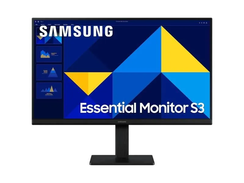 SAMSUNG Monitor LS24D300GAUXEN 24"/IPS/1920x1080/100Hz/5ms GtG/VGA,HDMI/VESA/crna